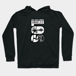 Los angeles california typographic Hoodie